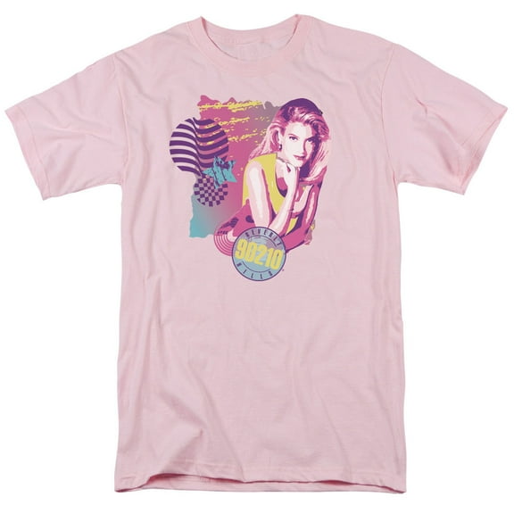 90210 Donna Adult 18/1 T-Shirt Pink