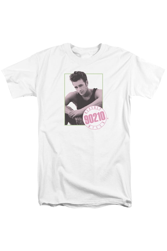 90210 Dylan Adult Tall T-Shirt White