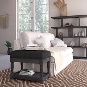 90210 Furniture Apollo Stool Black
