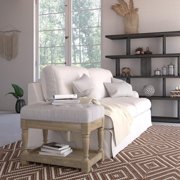 90210 Furniture Apollo Stool Off-White