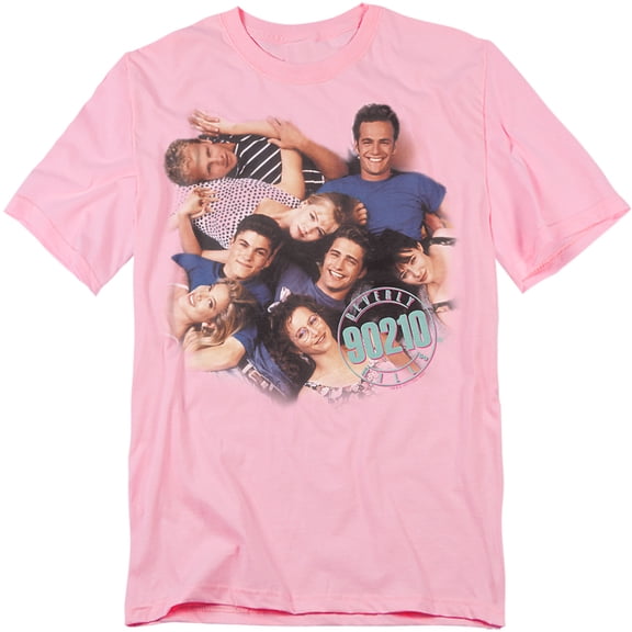 90210 Gang In Logo Officially Licensed Adult T-Shirt S