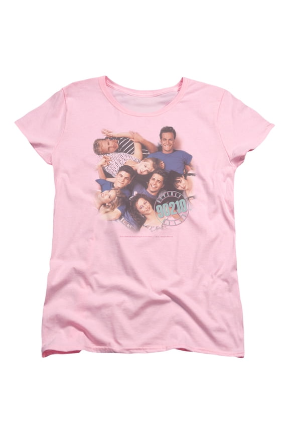 90210 - Gang In Logo - Women's Short Sleeve Shirt - Medium