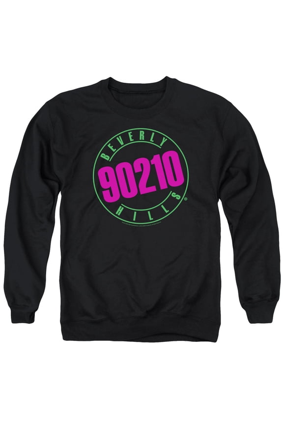 90210 - Neon - Crewneck Sweatshirt - Large