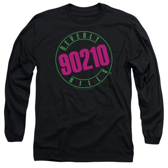 90210 - Neon - Long Sleeve Shirt - Large