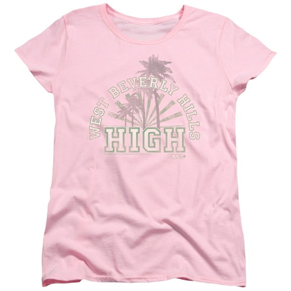 90210 West Beverly Hills High Women's T-Shirt Pink