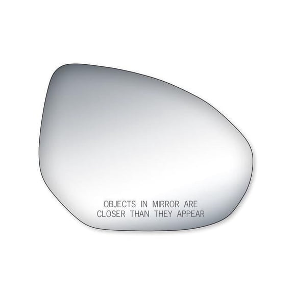 90238 - Fit System Passenger Side Mirror Glass, Mazda 2 11-14, Mazda 3 10-13 (w/o blind spot) Fits select: 2011-2014 MAZDA MAZDA2