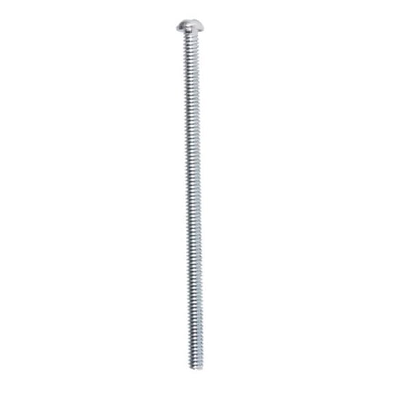 90272 10-24 x 4 in. Zinc Plated Combination Machine Screw