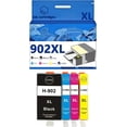 thumbnail image 1 of 902XL 902 Ink Cartridges Compatible for HP Pro 6978 6968 6974 6975 6960 6951 6954 6956 6958 Inkjet Printers, Leak-Proof Design Crisp Printing, 1 of 7