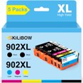 thumbnail image 1 of 902XL Ink Cartridge Combo Pack Compatible for 902XL Ink Cartridges for Hp Printers Work for HP Officejet Pro 6978 6962 6968 6970 6960 Printers (BCMY,5 XL Pack), 1 of 10
