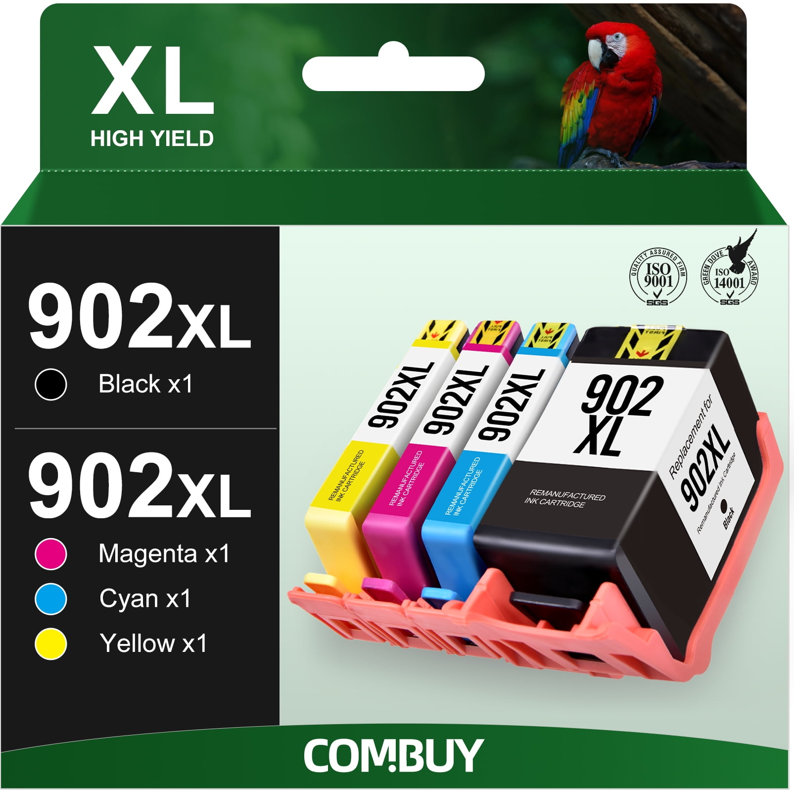 902XL Ink Cartridge for HP 902 XL Ink Cartridges Use with HP Officejet