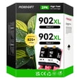 thumbnail image 1 of 902XL Ink Cartridges 2 Black Compatible with 902 Ink Cartridges & OfficeJet Pro 6978, 6968, 6958 Printers Ink Multipack High-Yield, 1 of 6