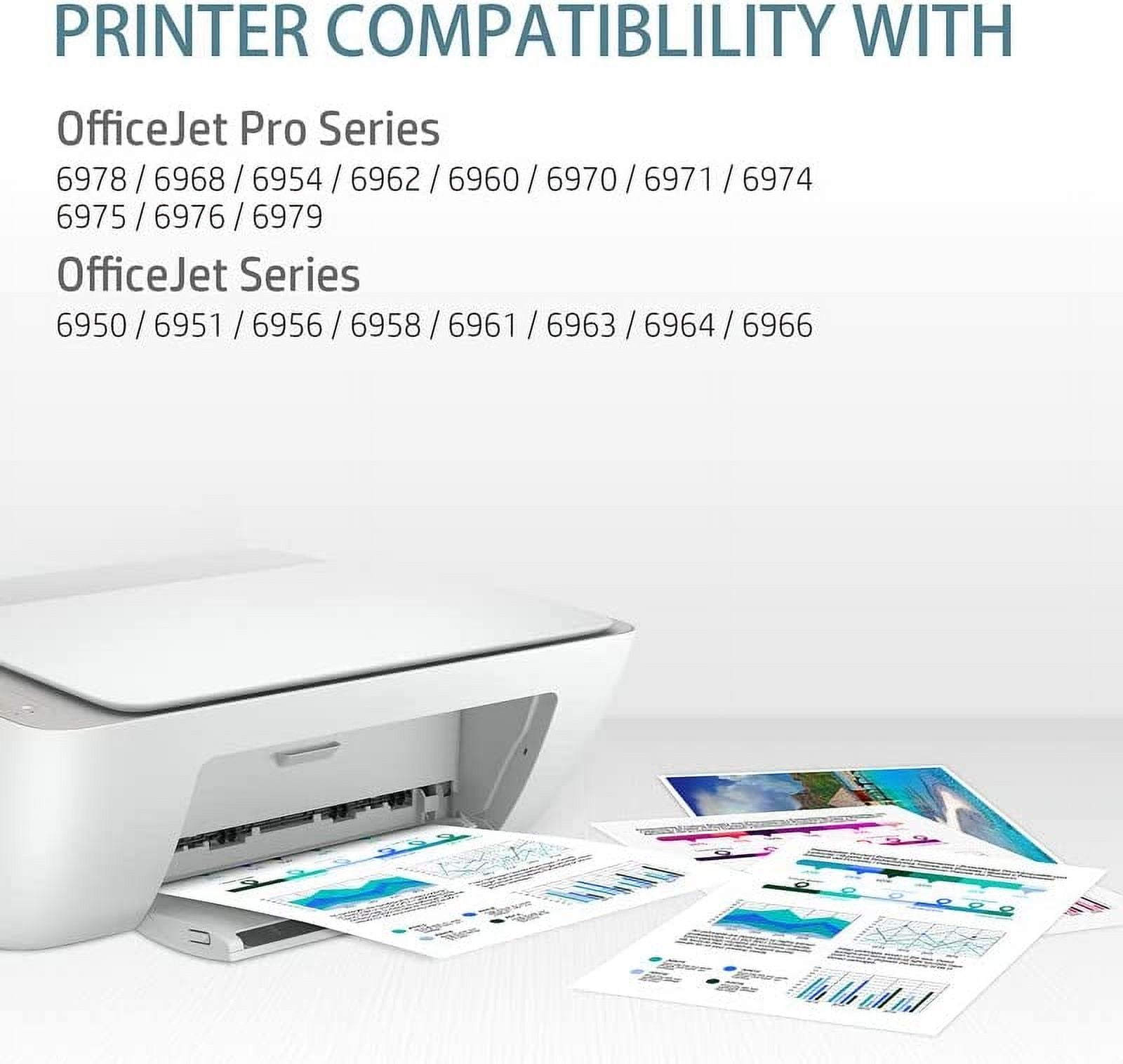 What Ink Cartridges Are Compatible With Hp Printers 902XL Ink Cartridges Combo Pack High-Yield, Replacement for HP 902 Ink