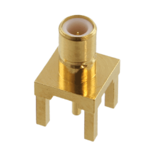 903-415J-51P SMB Connector Jack, Male Pin 50 Ohms Through Hole Solder :RoHS