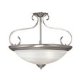 thumbnail image 1 of 9033-SN-Millennium Lighting-3 Light Semi-Flush Mount-20 Inches Tall and 24 Inches Wide, 1 of 1