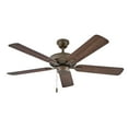 thumbnail image 1 of 903352FMM-NWA Hinkley Lighting Metro Wet - 52 Inch 5 Blade Ceiling Fan-Metallic Matte Bronze Finish, 1 of 15