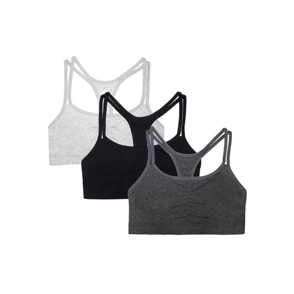 9036RS FRUIT OF THE LOOM 3PK SPAGHETTI STRAP RACERBACK