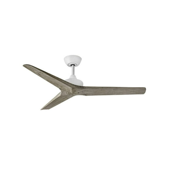 903752FMW-NDD Hinkley Lighting Chisel - 52 Inch 3 Blade Ceiling Fan-Matte White Finish