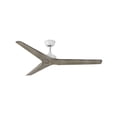 thumbnail image 1 of 903760FMW-NDD Hinkley Lighting Chisel - 60 Inch 3 Blade Ceiling Fan-Matte White Finish, 1 of 20