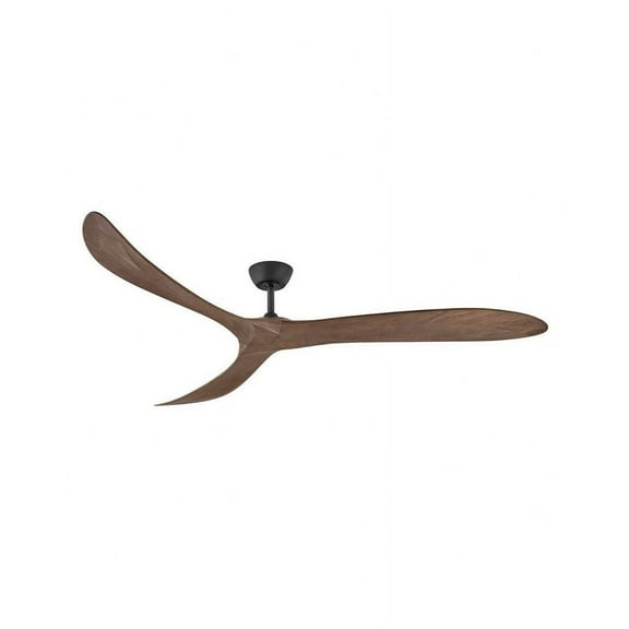 903880FMB-NDD Hinkley Lighting Swell - 80 Inch 3 Blade Ceiling Fan-Matte Black Finish