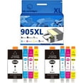 thumbnail image 1 of 905XL 905 Ink Cartridges Compatible for HP 6950 6960 6970 Inkjet Printers, Leak-Proof Design Crisp Printing, 1 of 7