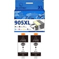thumbnail image 1 of 905XL 905 Ink Cartridges Compatible for HP 6950 6960 6970 Inkjet Printers, Leak-Proof Design Crisp Printing, 1 of 7