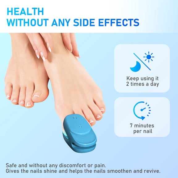 905nm + 470nm Nail Device - USB Powered Nail Care Tool for Home Use Healthy Nails