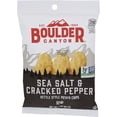thumbnail image 1 of Boulder Canyon, Sea Salt & Cracked Pepper Kettle Cooked Potato Chips, 2.0-Ounce (32 Count), 1 of 8