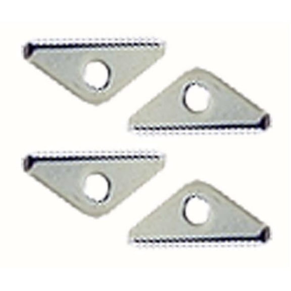 9067 Valve Cover Hold Down Tabs, Chrome