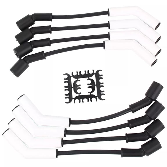 9070C Extreme 9000 Ceramic Spark Plug Boot Ignition Wire/Cable Kit for GM LS/LT*