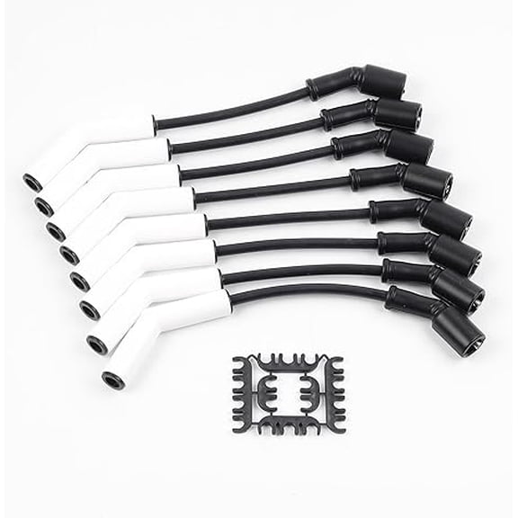 9070C Spark Plug Wire Set - Extreme 9000 Ceramic Boot - for GM LS3/LS4/LS7/LT Engines