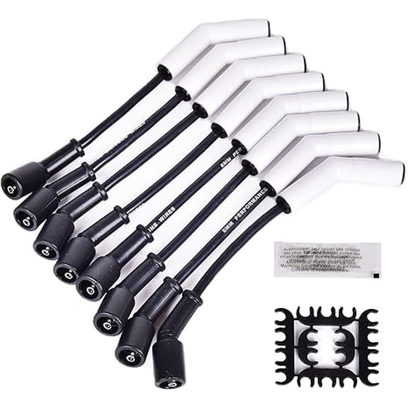 9070C Spark Plug Wire Set - Extreme 9000 Ceramic Boot - for GM LS3/LS4/LS7/LT Engines