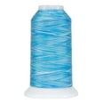 thumbnail image 1 of Omni Variegated Polyester Thread 40wt 2000yd Ice Blue, 1 of 1