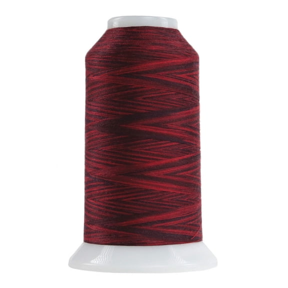 Omni Variegated Polyester Thread 40wt 2000yd Red Robin