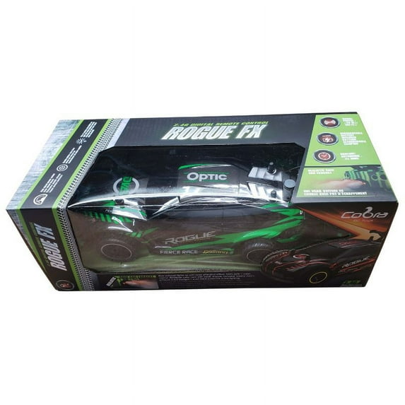 909349 - COBRA RC ROGUE F/X STEAM CAR GREEN/BLACK