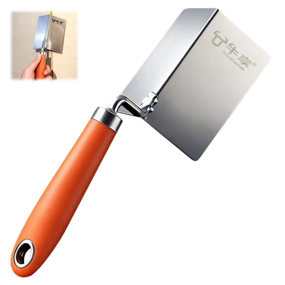 90Angles Corner Trowel Upgraded Steel Concrete Finishing Tool Accurate Design Handle Comfortable Corners Nonslip For Smooth