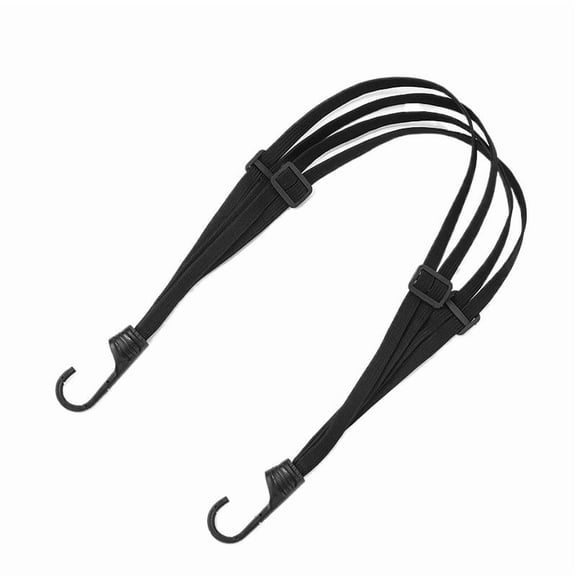90CM Motorcycle Elastic Rope with Hooks, Heavy Duty Bungee Straps for Luggage, Helmet, Cargo Net, Electric Bike Gear Tie-Downs, Durable Stretch Cord