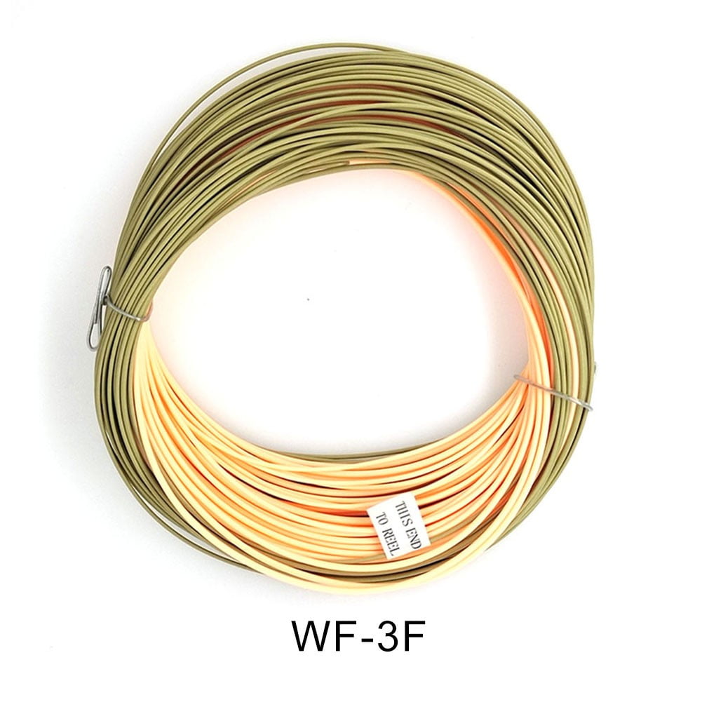 90Ft Wf3F5F Single Handed Spey Main Fly Fishing Line Camo Floating Fly