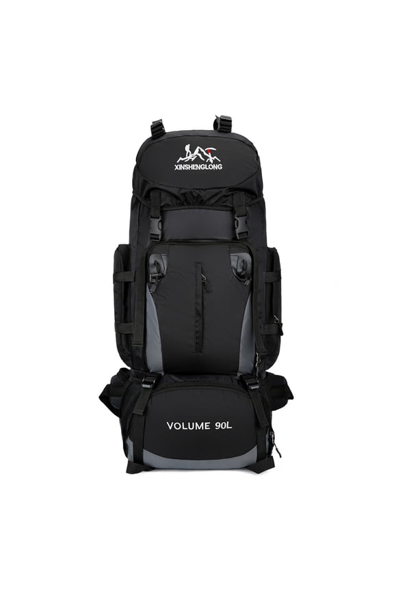 90L Large Capacity Lightweight Backpack For Men And Women, Outdoor Hiking Bag, Waterproof Hiking Bag, Tourist Work Bag