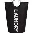 thumbnail image 1 of 90L Large Laundry Basket, Collapsible Laundry Bag, standing Tall Clothes Hamper, Foldable Washing Bin, 1 of 10