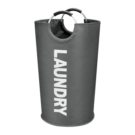 90L Large Laundry Basket Foldable Laundry Bag Freestanding Tall Clothes Storage Hamper Collapsible Laundry Bin with Handles