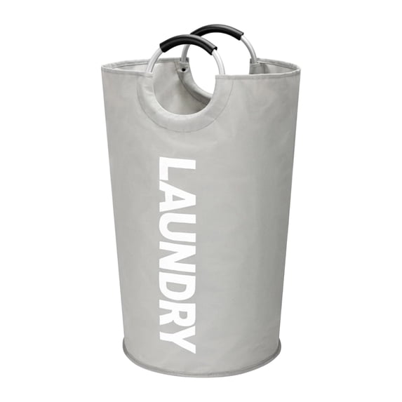 90L Large Laundry Basket Foldable Laundry Bag Freestanding Tall Clothes Storage Hamper Collapsible Laundry Bin with Handles