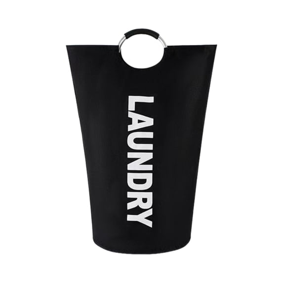 90L Large Laundry Basket, Freestanding Tall Clothes Hamper with Soft Grip Handle, Foldable Design for Easy Storage, Durable 600D Fabric with Pe Coating, 1 Laundry Basket