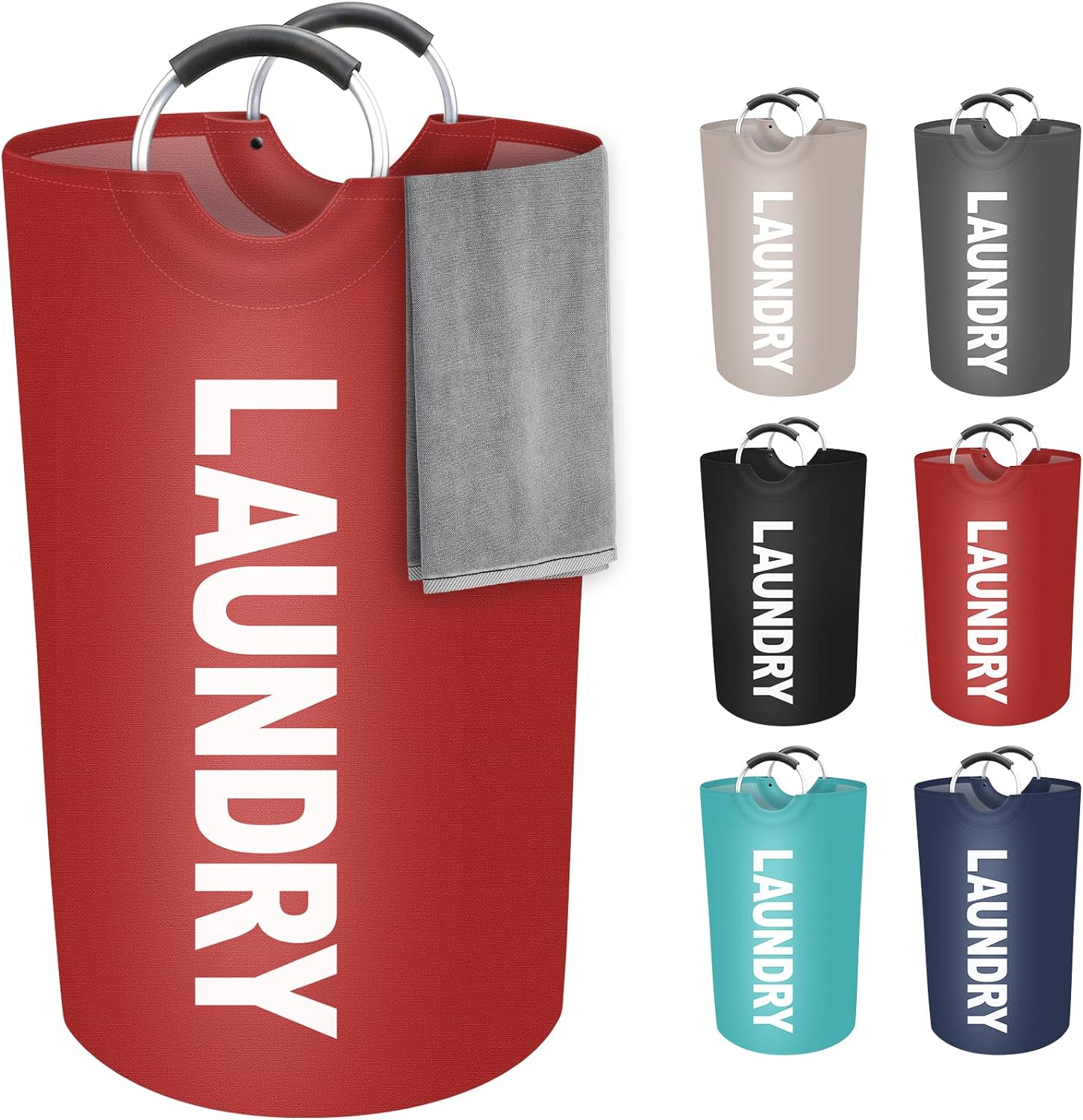 90L Large Laundry Basket, Laundry Hamper, Dirty Clothes Hamper for