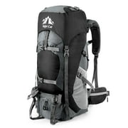 90L Outdoor Hiking Backpack Camping Rucksack Waterproof Shoulder Travel Bag Lightweight 1.3kg