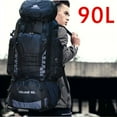thumbnail image 1 of 90L large capacity travel backpack,Black, 1 of 2