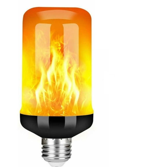 90LED Flicker Flicker Lamp Bulb Burning Fire Effect Light Bulb Decor,E27/B22