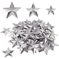 thumbnail image 1 of 90PCS 3 Sizes Metal Barn Star Rustic Three Dimensional Bulk Unfinished Magical Texas Sliver Stars 1 Inch 1.5 Inch 2 Inch for Patriotic 4th of July Wall Wreath Craft Farmhouse Decor, 1 of 9