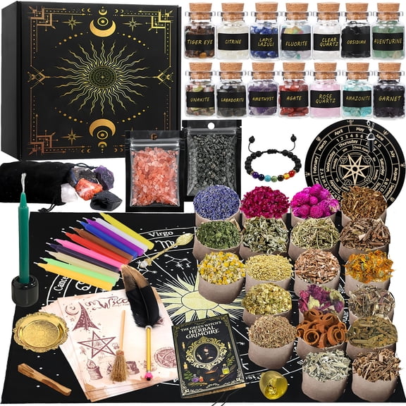 90PCS Gemstone Chip Crystal Bottles Set, Chakra Healing Stones Gift Box Kit