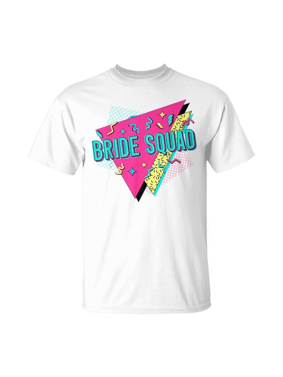 90S Bride Squad Retro Bride Crew Of The 90S Bachelorette Unisex TShirt