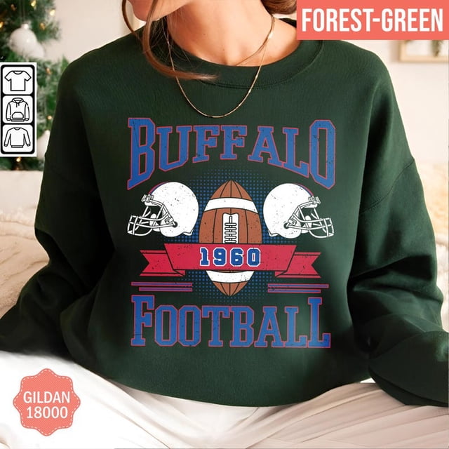 Go All Out “Taylor's Fiancé” Funny Football Sweatshirt – Men's Crewneck, 50/50 Cotton/Polyester